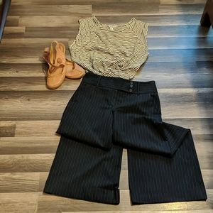 BCBG Max Azaria Wide leg pants Sz 8 tall